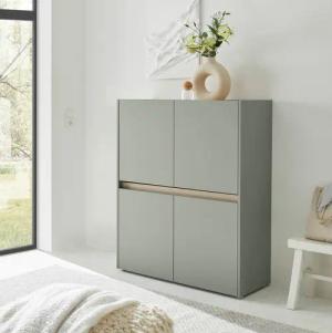 INOSIGN Highboard "City/Giron, moderner Schrank, Kommode, Stauraumschrank, Hochschrank", zeitlos, modern, ausreichend Stauraum, vielseitig einsetzbar