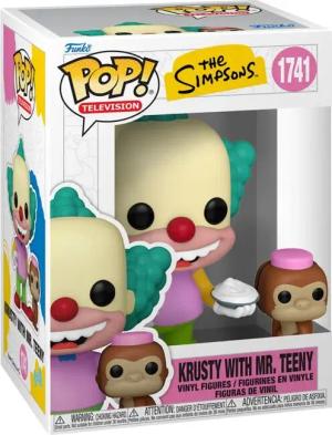 Die Simpsons - Krusty With Mr. Teeny Vinyl Figur 1741 - Funko Pop! Figur - Funko Shop Deutschland - Lizenzierter Fanartikel
