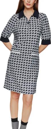 Marc Cain Jerseykleid Logomania Premium Damenmode