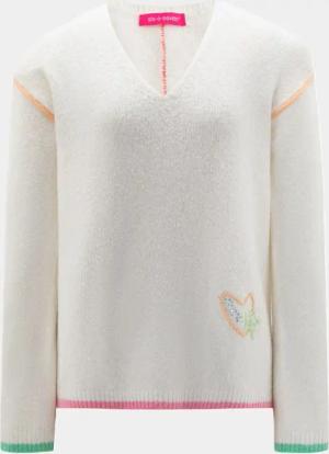 six-o-seven Strickpullover Strickpullover OFF WHITE