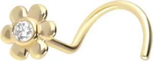 PIERCINGLINE Nasenpiercing 14/18 Karat Gold Nasenstecker