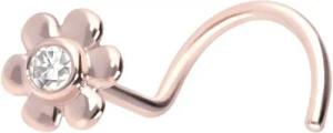 PIERCINGLINE Nasenpiercing 14/18 Karat Gold Nasenstecker