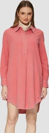 s.Oliver Minikleid Hemdblusenkleid aus Feincord mit