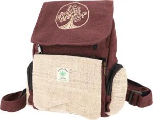 Guru-Shop Freizeitrucksack Ethno Hanf Rucksack, Backpack