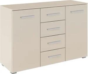 rauch Schubkastenkommode "Sideboard Kommode Kombikommode KOLUNA mit Dekorfront", (Breite 120 cm inkl. Soft-Close-Funktion), vier große Schubladen, mit insgesamt 4 Einlegeböden MADE IN GERMANY