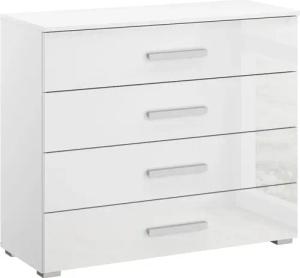 rauch Schubkastenkommode "Sideboard Kommode Schubkastenkommode KOLUNA mit Hochglanzfront", (Breite 80 cm inkl. Soft-Close-Funktion), vier große und geräumige Schubladen mit viel Stauraum MADE IN GERMANY
