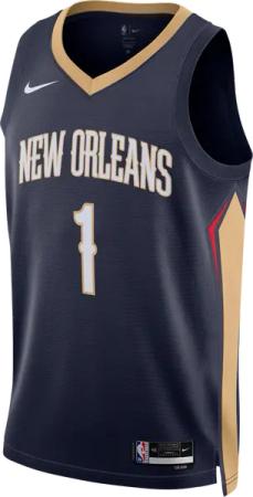 Nike NBA Herren Trikots/Replikate - Blau - Größe XL - Poly Mesh