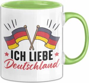 Trendation Tasse Ich Liebe Deutschland Tasse