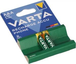 VARTA 2x Akku AAA 1,2V 800mAh