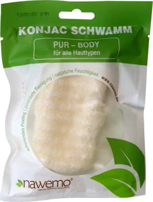 Nawemo Körperpeeling Nawemo Konjac Schwamm BODY