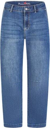 Buena Vista Mom-Jeans Barrel Stretch Denim