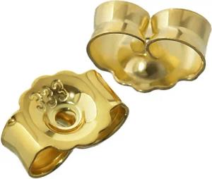 NKlaus Ohrstecker-Verschluss 1paar 333 Gelbgold Gegenstecker