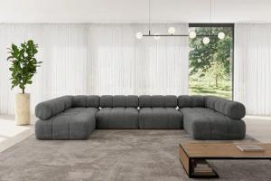ALTDECOR Wohnlandschaft Garvo-U2, Corner Sofa U-Form