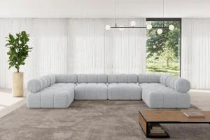 ALTDECOR Wohnlandschaft Garvo-U2, Corner Sofa U-Form