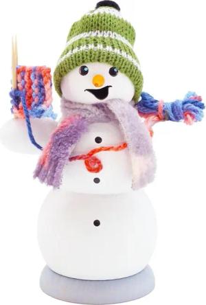 Kuhnert Räucherhaus Kuhnert Rauchfigur Schneemann mit