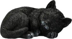 Figuren Shop GmbH Tierfigur Schwarze Katzenfigur
