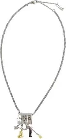 Marc Jacobs Halskette - Bag Life Necklace - Metal - Gold - Gr. unisize - in Gold - für Damen