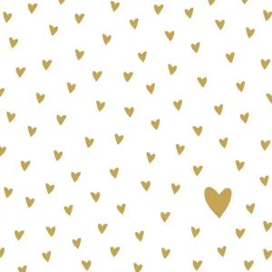 PPD Papierserviette 20 Servietten Little Hearts