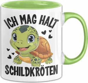 Trendation Tasse Schildlkröten Tasse Geschenk Ich