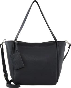 TOM TAILOR Damen TTAMAREA L Shopper mit abnehmbarer Anhängertasche, blau, Uni, Gr. ONESIZE