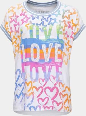 six-o-seven T-Shirt T-Shirt mit plakativem LOVE