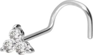 PIERCINGLINE Nasenpiercing 14/18 Karat Gold Nasenstecker