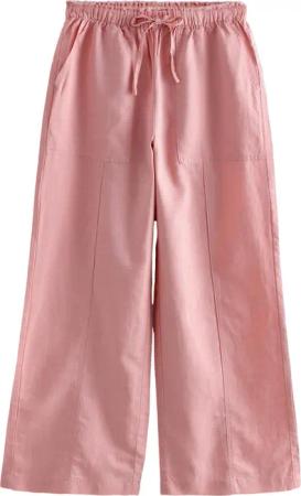 Next Palazzohose Weite Hose aus Leinengemisch