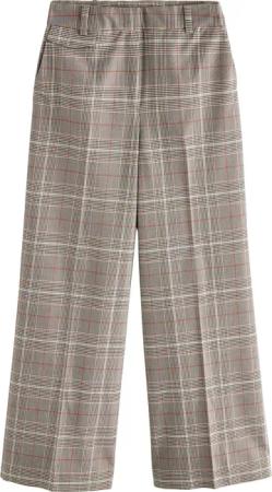 Next Anzughose Karierte Hose mit weitem