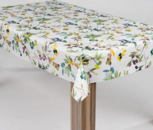 laro Tischdecke laro Wachstuch-Tischdecke Wachstischdecke Oliven