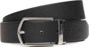 Tommy Hilfiger Herrengürtel Th Business Lux Rev AM0AM13762 Schwarz