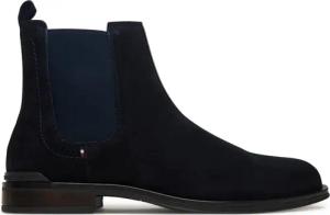 Tommy Hilfiger Klassische Stiefeletten Corporate FM0FM05580 Dunkelblau