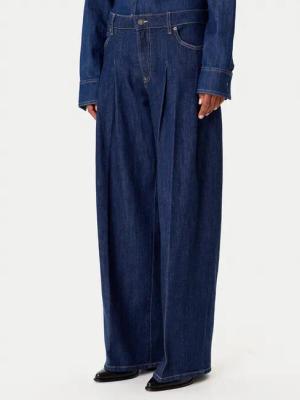 Guess Jeans Jeans W5BA2U D002A Dunkelblau Wide Leg