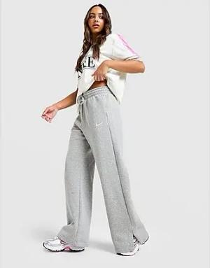 Nike Phoenix Fleece Wide Leg Jogginghose Damen - Damen, Grau