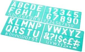 LINEX® Buchstabenschablonen-Set grün