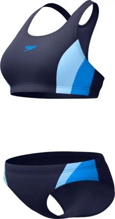 Speedo - Colorblock Splice 2.0 Bikini Damen lagoon blue