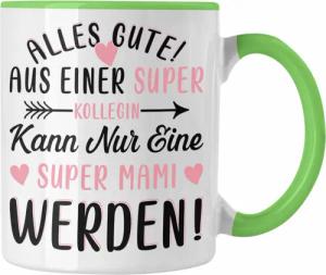 Trendation Tasse Mutterschutz Abschied Tasse Geschenk