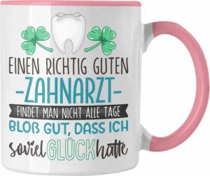 Trendation Tasse Zahnarzt Tasse Geschenk Dankeschön