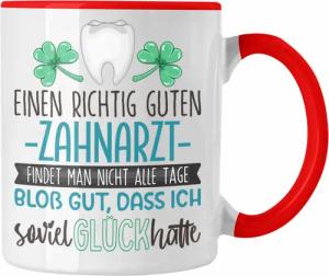 Trendation Tasse Zahnarzt Tasse Geschenk Dankeschön
