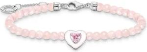 THOMAS SABO Armband Herz mit pinken
