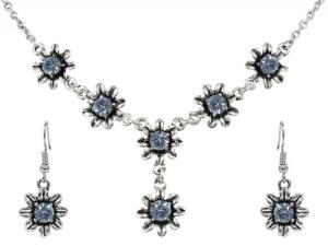 Trachtenland Kette mit Anhänger Blumen Collier