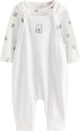 Next Body & Hose Velours-Latzhose und