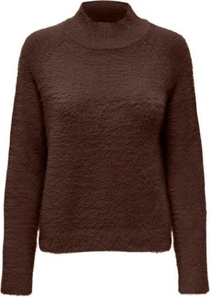 JACQUELINE de YONG Strickpullover Flauschiger Stehkragen