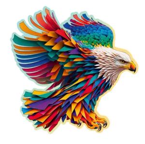 Wooden City Puzzle Holzpuzzle Adler- Puzzle