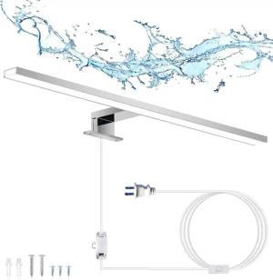 RWEUOQ Spiegelleuchte LED Spiegelscheinwerfer Wasserdicht Beschlagfrei