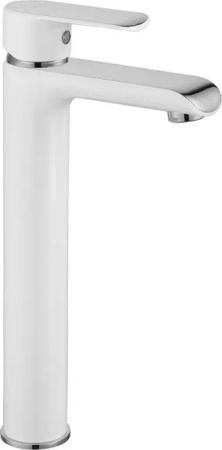 wohnwerk.idee Badarmatur Waschbeckenarmatur Wasserhahn Gold Weiß