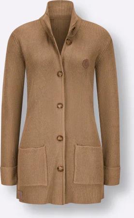 Longstrickjacke