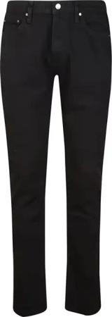 Michael Kors - Straight-Leg Black Denim Pants - Größe 31 - schwarz