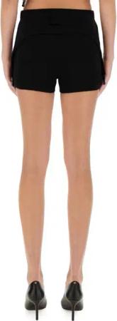 Jean Paul Gaultier - "The Garter" Mini Shorts - Größe S - schwarz
