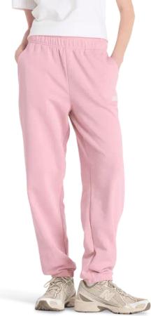 New Balance Terry Damen Hosen - Rosa - Größe XS - Baumwoll-Jersey