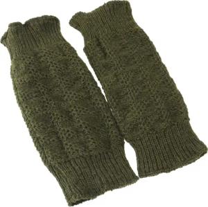 Guru-Shop Haussocken Warme Beinstulpen, Wollstulpen, Strickstulpen..